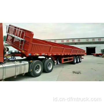 Terlaris 2/3 Axles Flatbed Container Semi Trailer